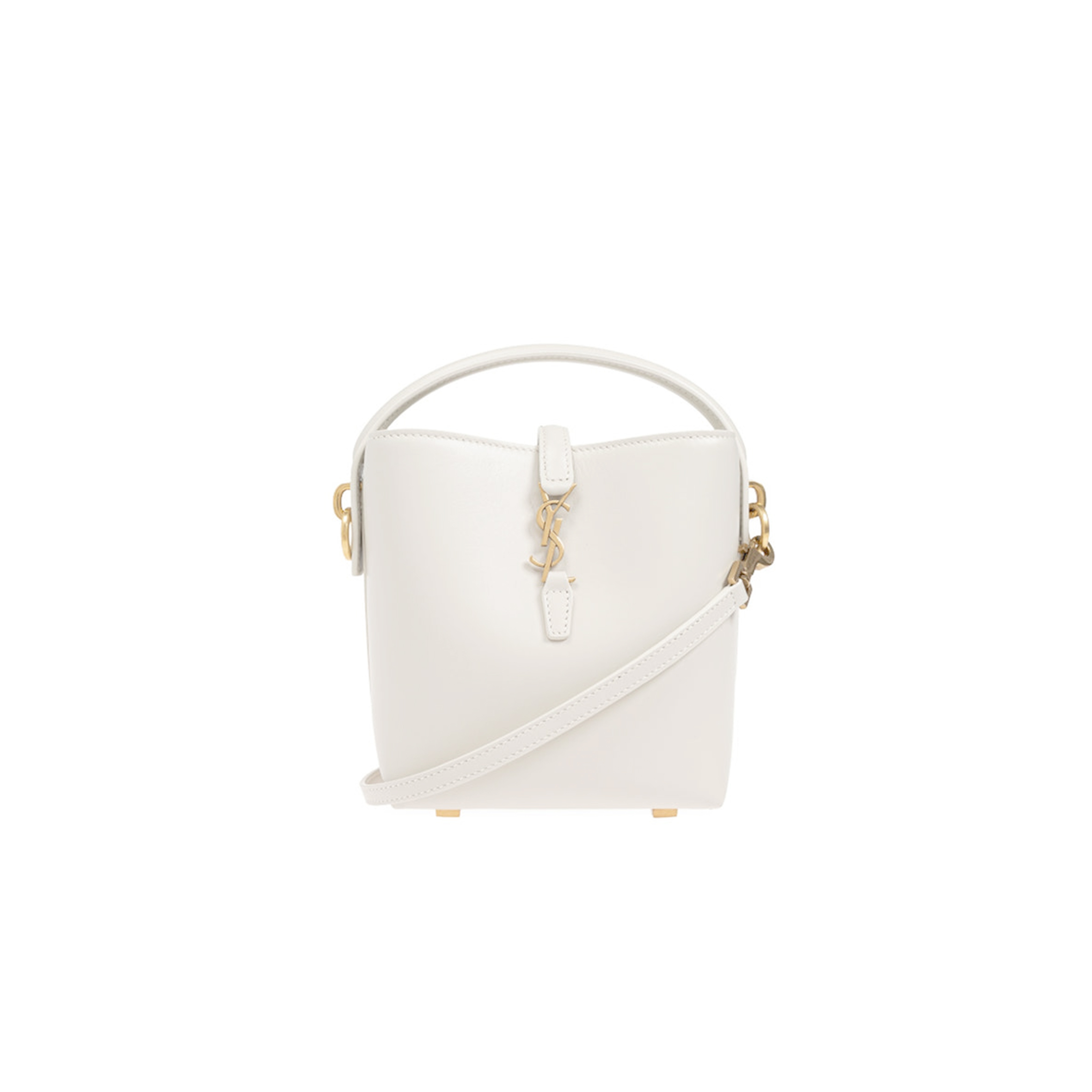 YSL LE 37 MINI IN SHINY LEATHER 7658702 (15*13*6cm)